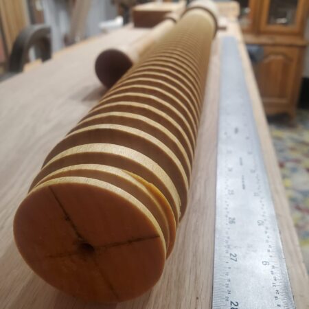 Smokey's hard maple bench vise screw kit